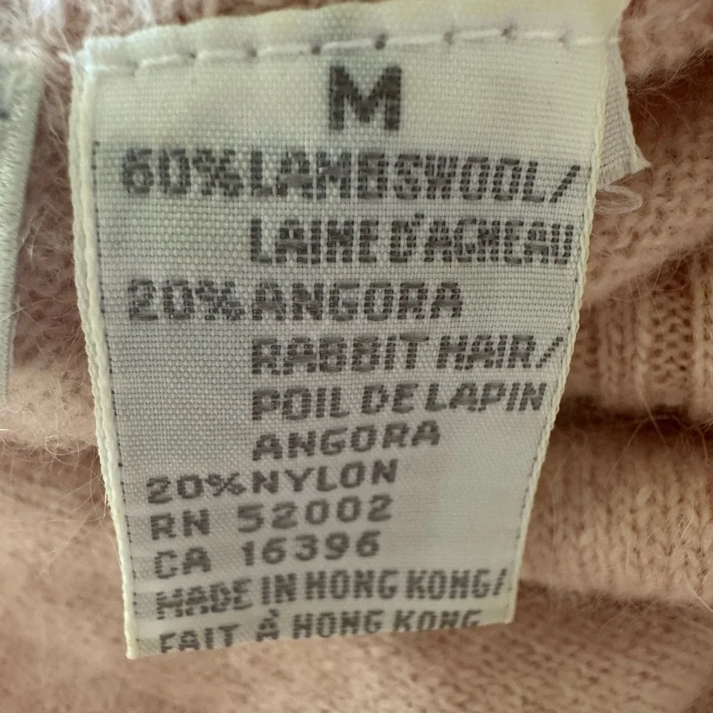 Vintage Liz Claiborne Pink Crewneck Sweater - Picture 2 of 5